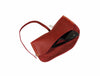 Nantes Leather Eyewear Case - Distressed Red - Aaron Leather Goods
