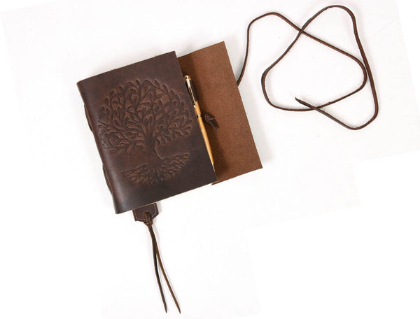 Tacoma Leather Journal - Dark Brown - Aaron Leather Goods