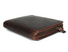 Asturias Leather Organizer - Walnut Brown - Aaron Leather Goods