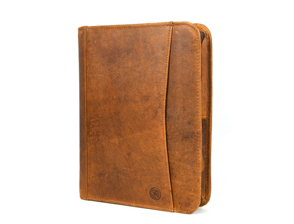 Austin Leather Organizer - Tawny Brown - Aaron Leather Goods