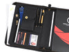 Austin Leather Organizer - Raven Black - Aaron Leather Goods