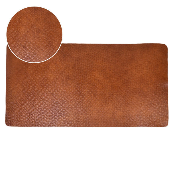 Premium Full Grain Leather Desk Mat 32 x 16 Inch – Handmade Office Desk Matt - Aaron Leather Goods Inc