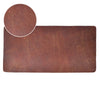 Premium Full Grain Leather Desk Mat 32 x 16 Inch – Handmade Office Desk Matt - Aaron Leather Goods Inc