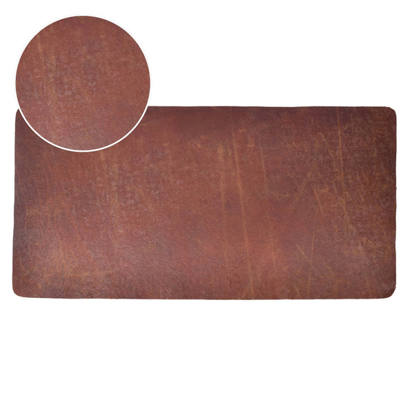 Premium Full Grain Leather Desk Mat 32 x 16 Inch – Handmade Office Desk Matt - Aaron Leather Goods Inc