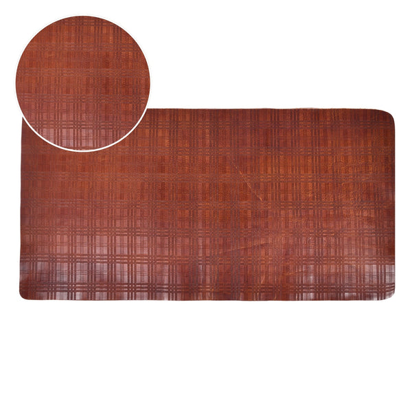 Premium Full Grain Leather Desk Mat 32 x 16 Inch – Handmade Office Desk Matt - Aaron Leather Goods Inc