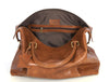 Premium Full-Grain Leather Weekender Duffel Bag for Travel & Business | 22 Inch - Aaron Leather Goods Inc