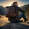 Toulon Leather Backpack - Aaron Leather Goods Inc