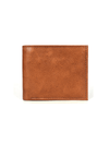 Cuenca Leather Bifold Mens Wallet - Chestnut - Aaron Leather Goods