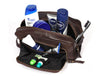Artisan Walnut Leather Toiletry Bag - Aaron Leather Goods