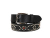 Ozark Leather Belt - Black - Aaron Leather Goods